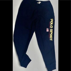 Boys Polo Sport Ralph Lauren Navy sweat pants in size M 10-12yrs